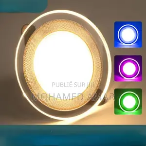 Spot Led 6w Mult Couleur (3 Lumières en 1 )