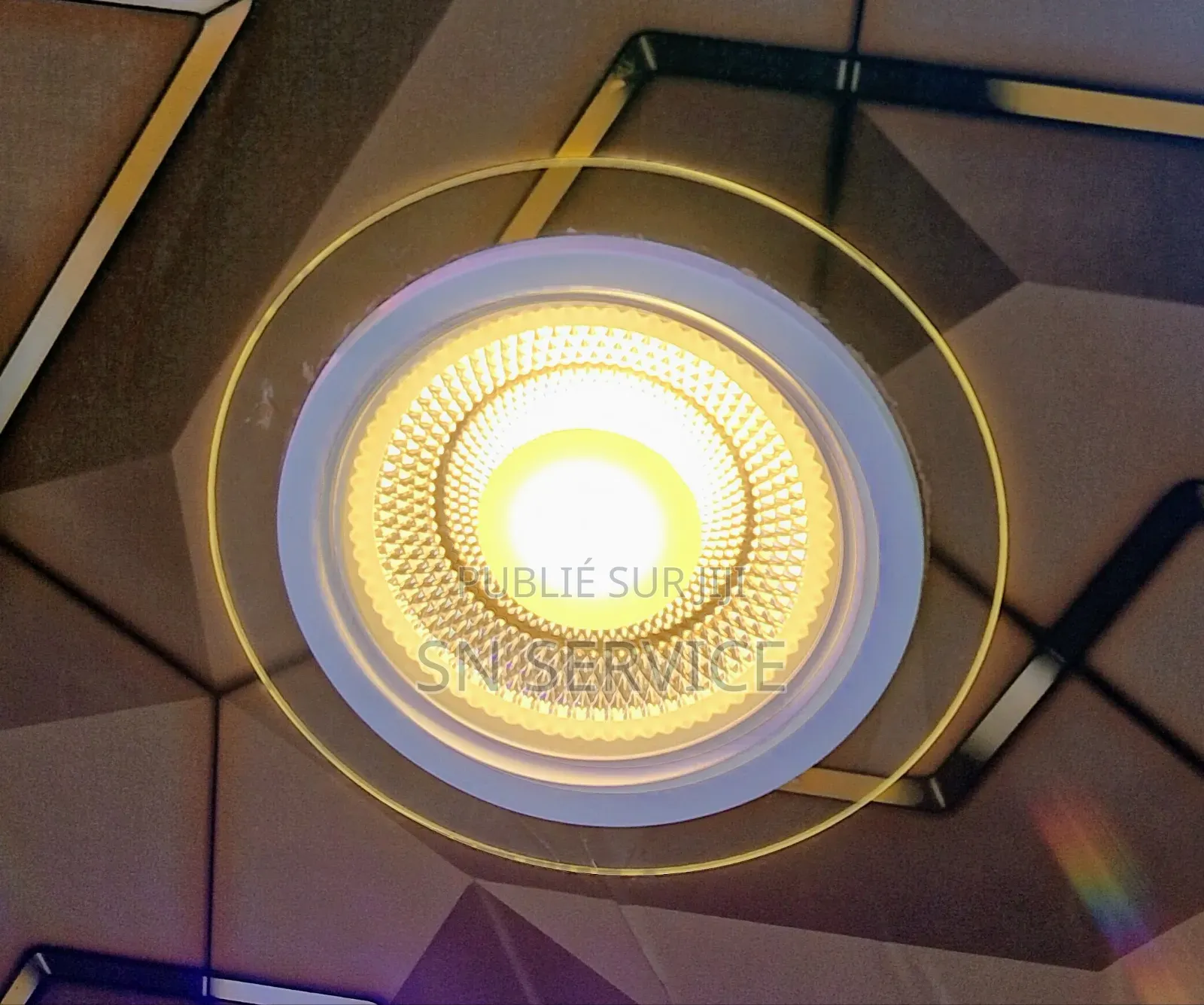 Spot Led 6w Mult Couleur (3 Lumières en 1 )