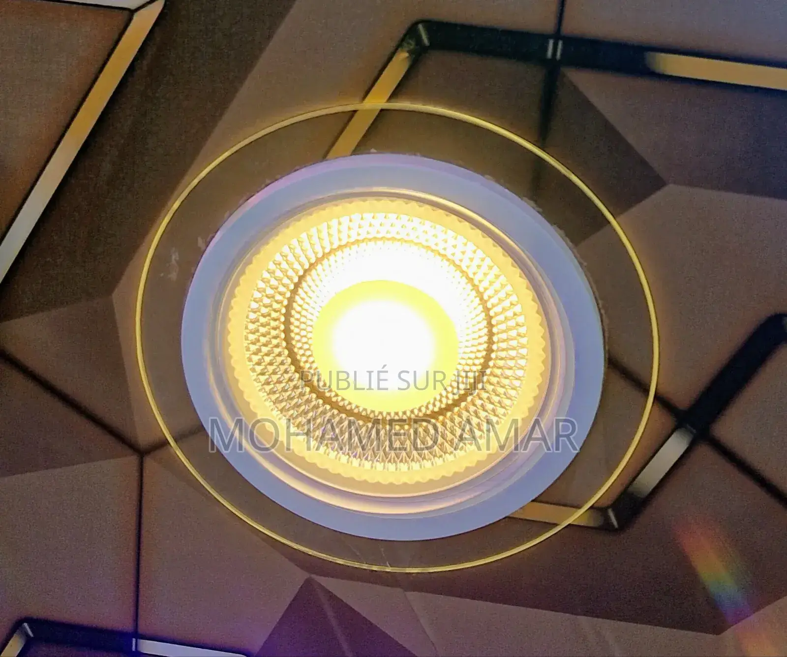 Spot Led 6w Mult Couleur (3 Lumières en 1 )
