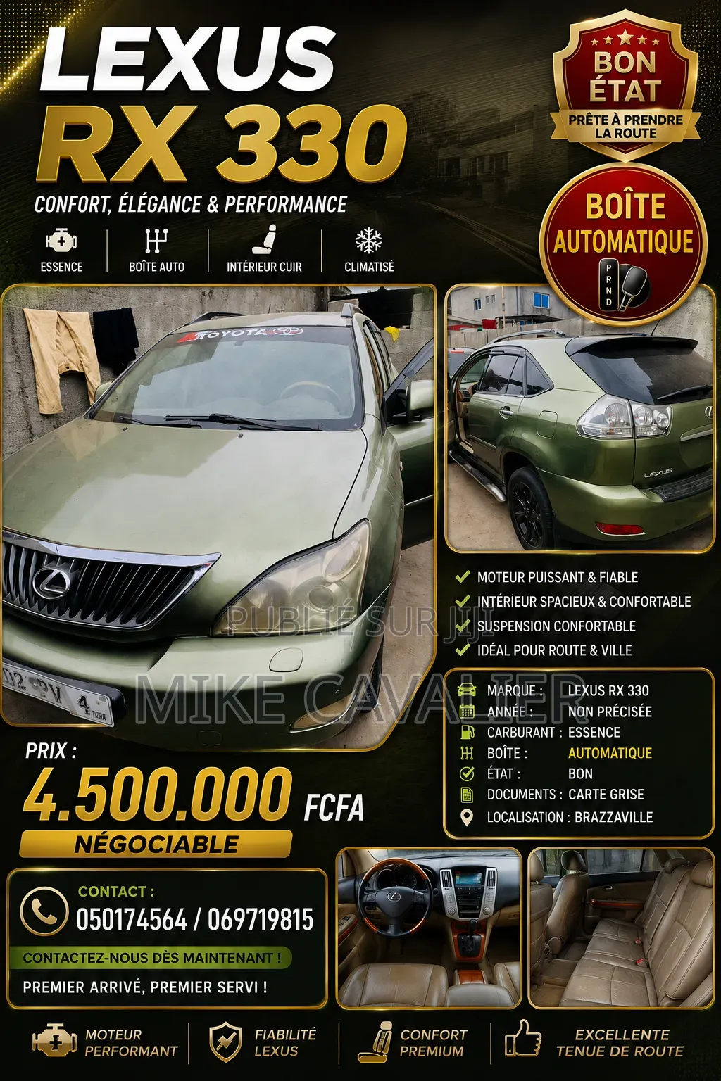 Lexus RX 2006 Vert
