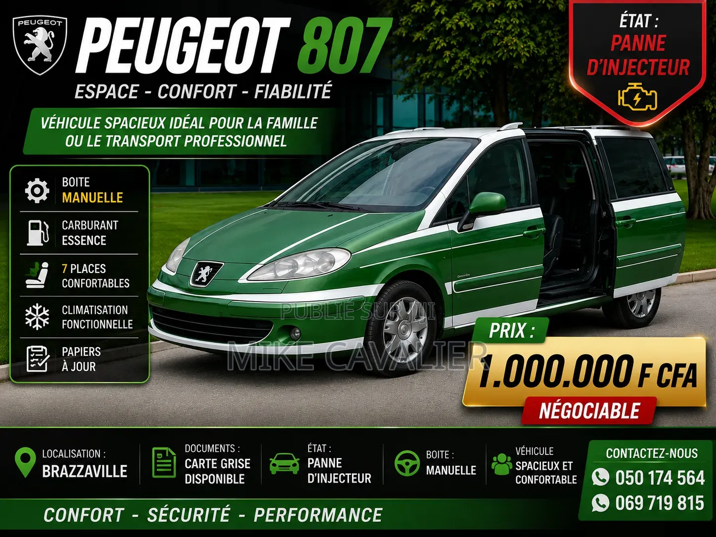 Peugeot Boxer 2014 Vert