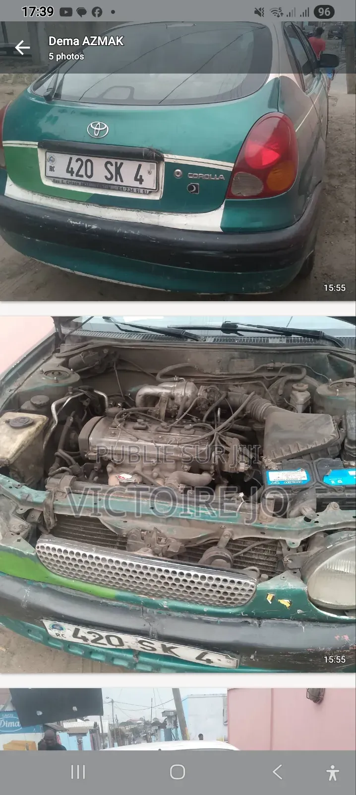 Toyota Corolla 2016 Vert