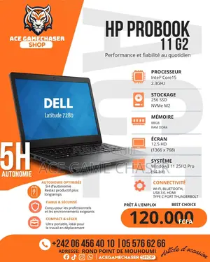 Ordinateur portable Dell Latitude 7280 8GB Intel Core i5 SSD 256GB