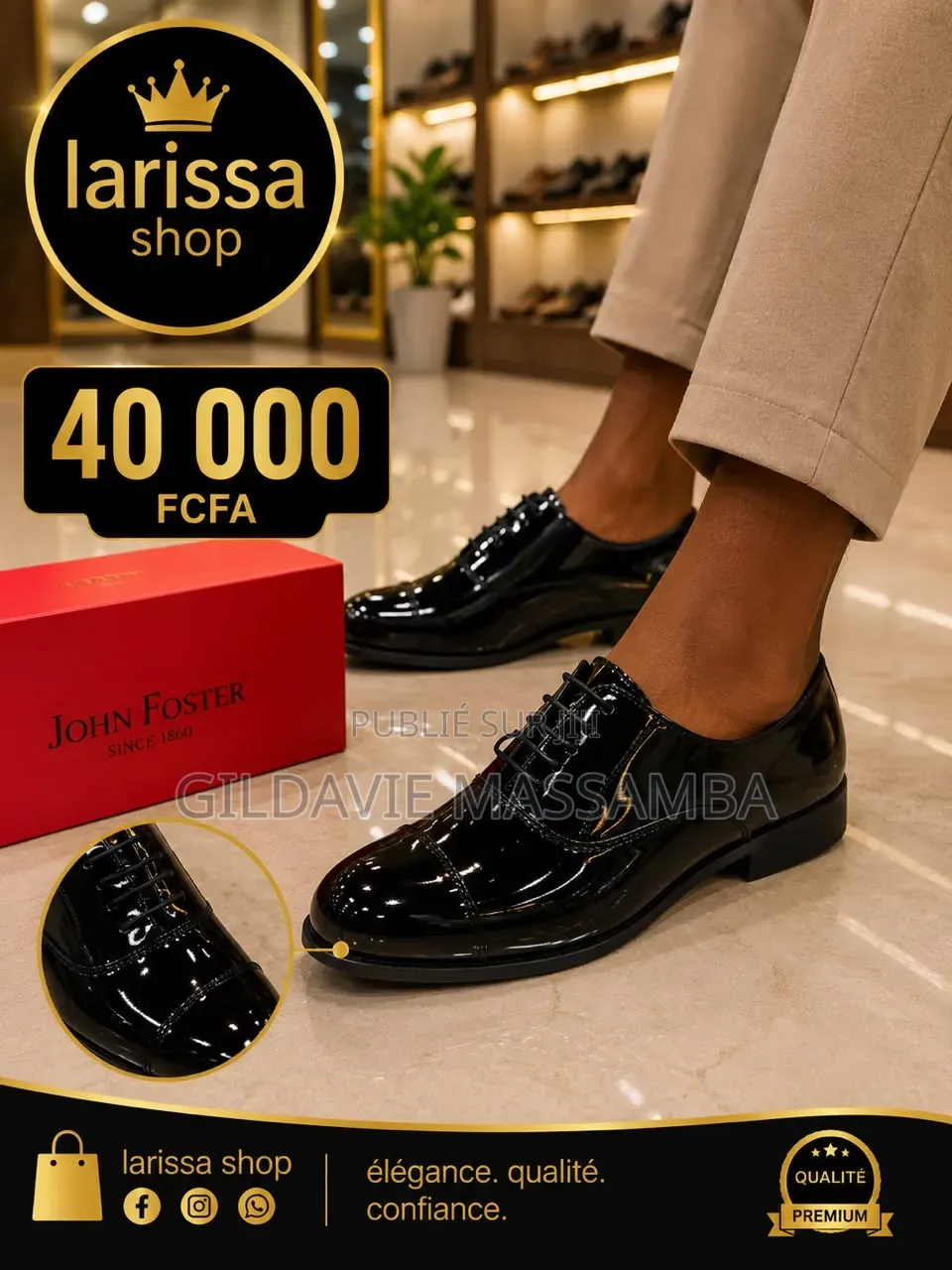 Chaussures Pour Homme ( John Foster)