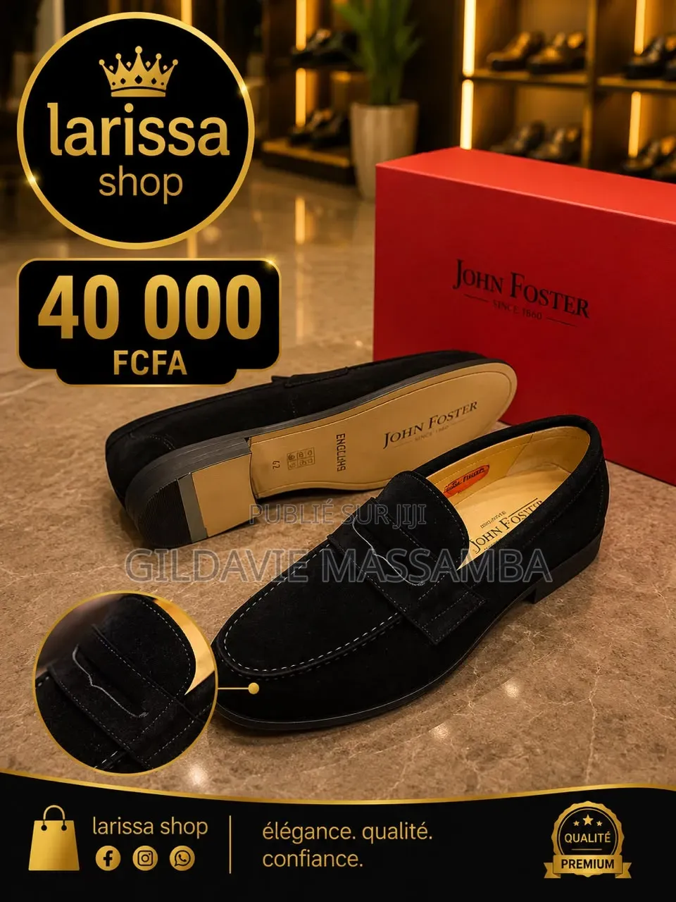 Chaussures Pour Homme ( John Foster)