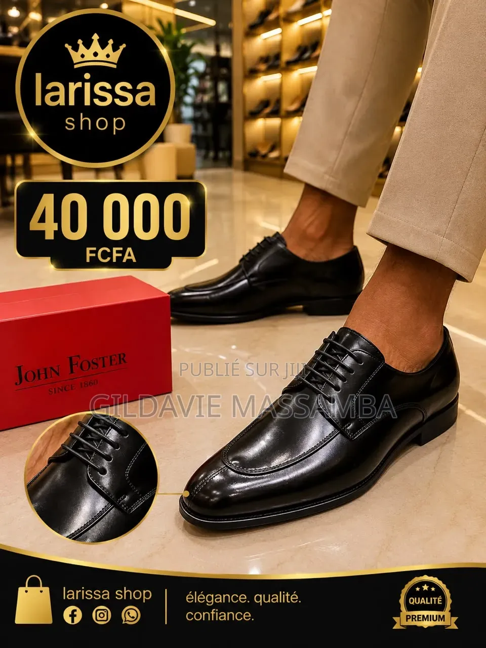 Chaussures Pour Homme ( John Foster)