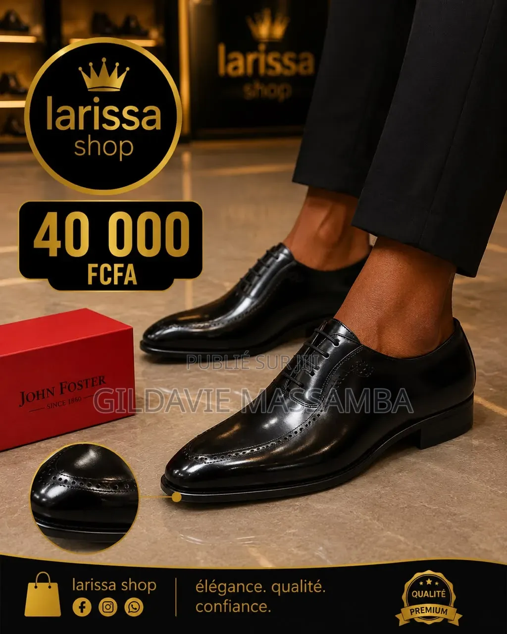 Chaussures Pour Homme ( John Foster)