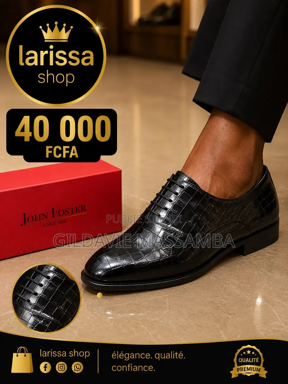 Chaussures Pour Homme ( John Foster)
