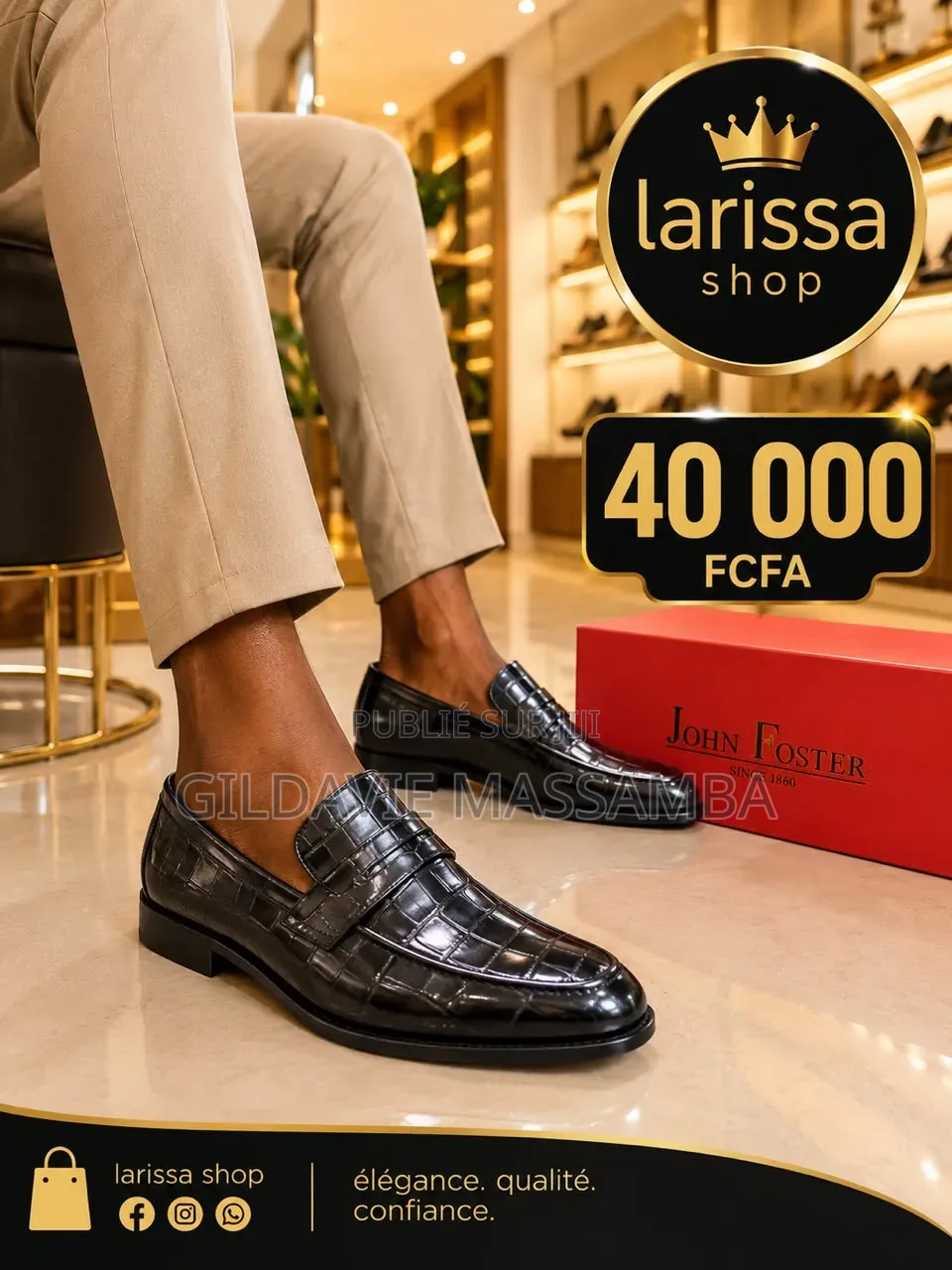 Chaussures Pour Homme ( John Foster)