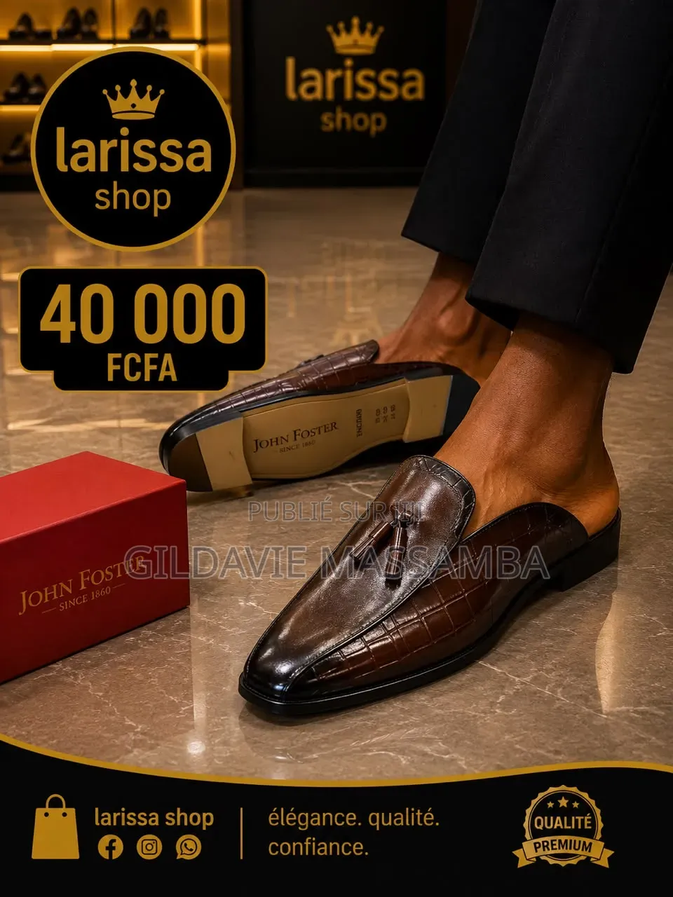 Chaussures Pour Homme ( John Foster)