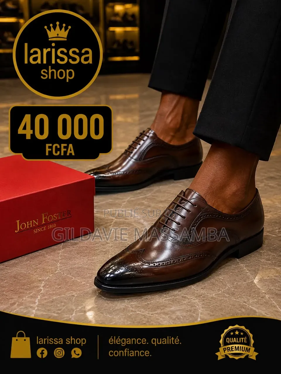 Chaussures Pour Homme ( John Foster)
