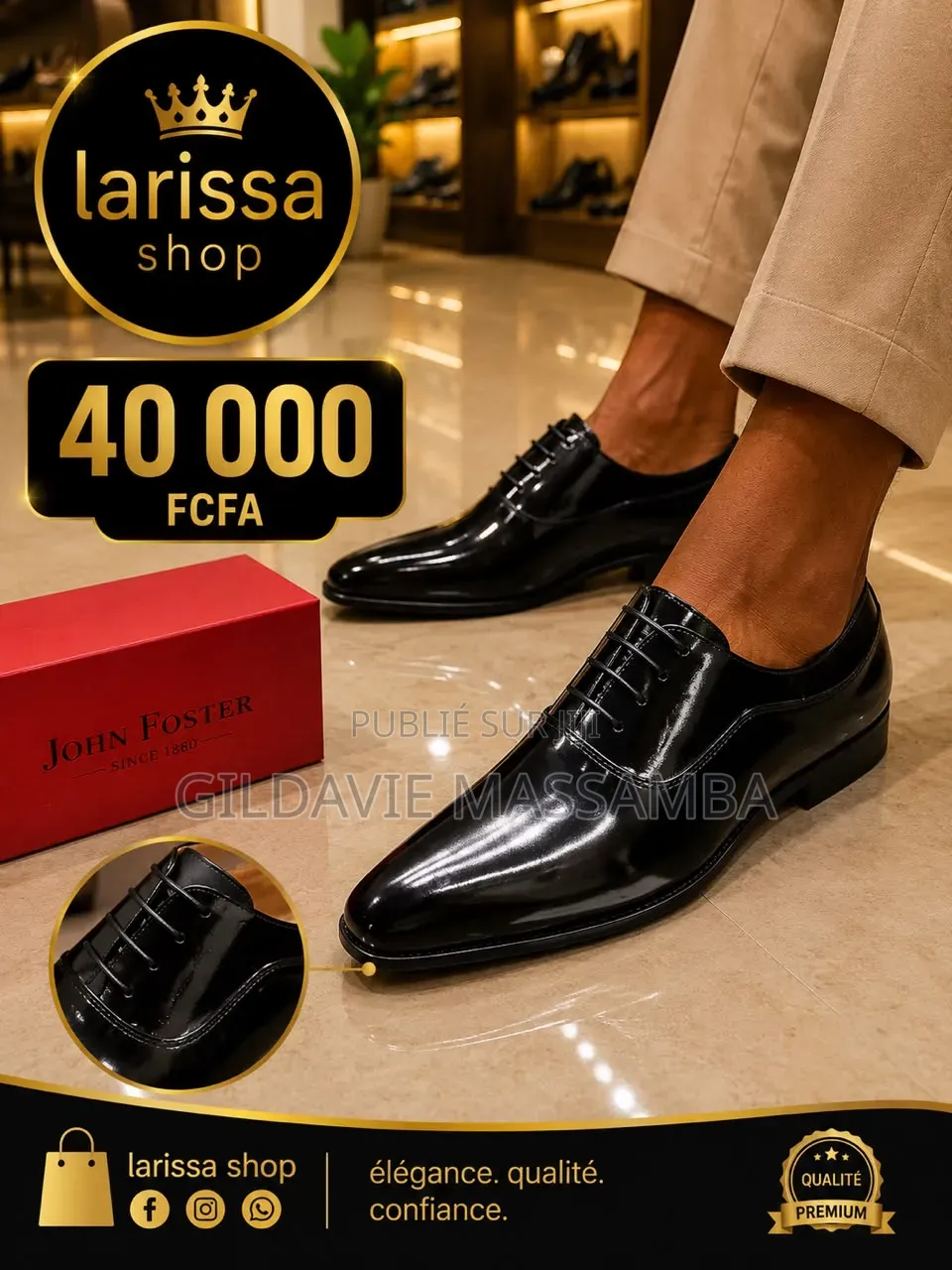 Chaussures Pour Homme De La Marque John Foster