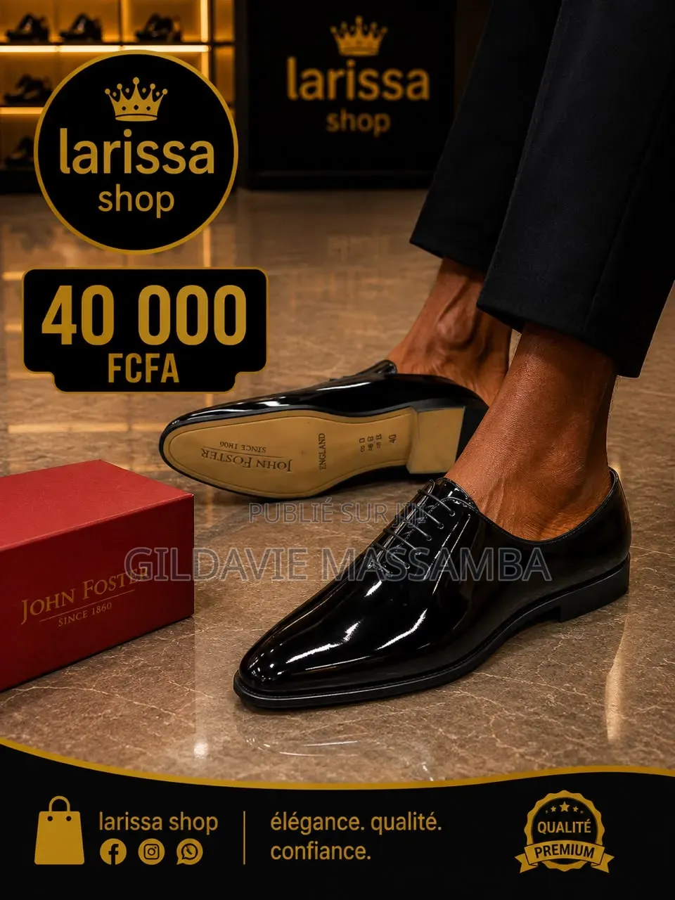 Chaussures Pour Homme De La Marque John Foster