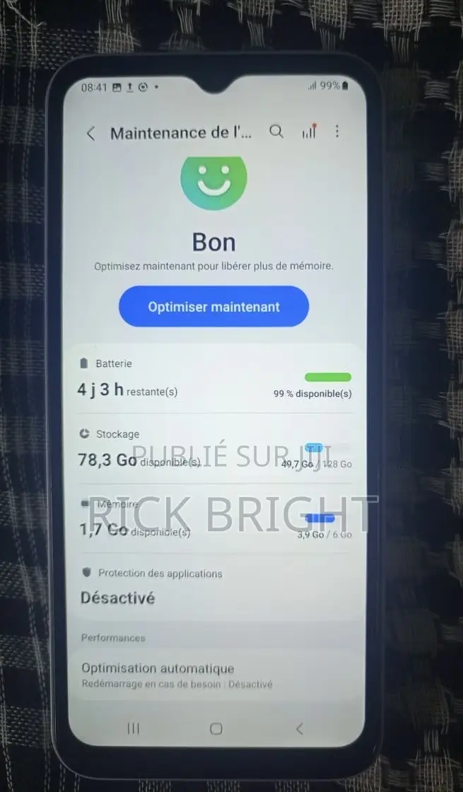 Nouveau Samsung Galaxy A14 128 GB Argenté