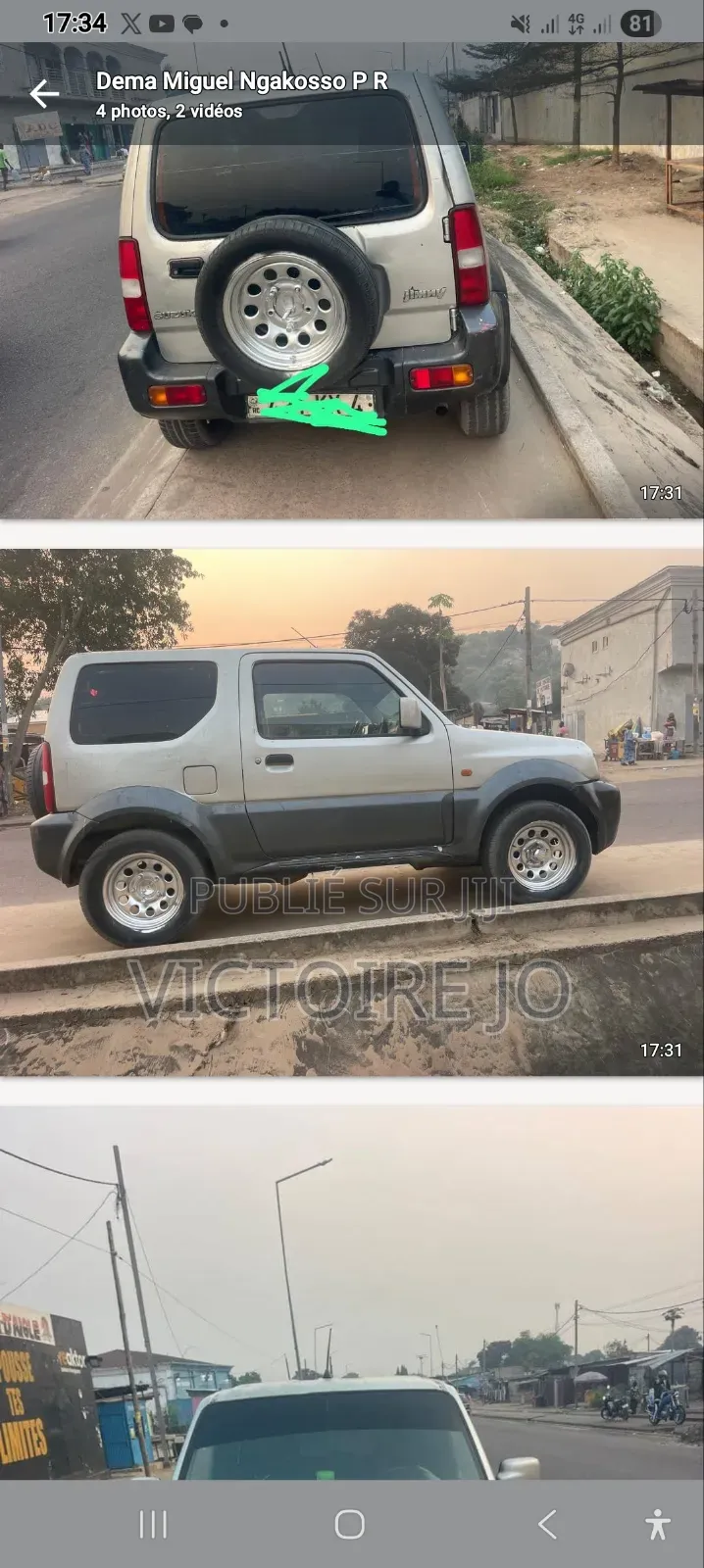 Suzuki Jimny 2015 Gris