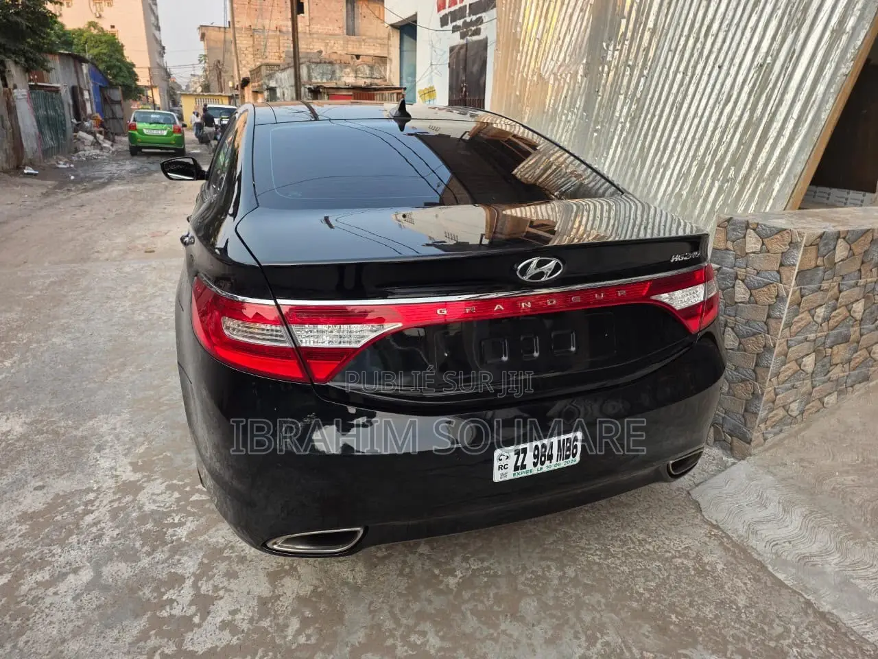 Hyundai Grandeur 2014 Noir