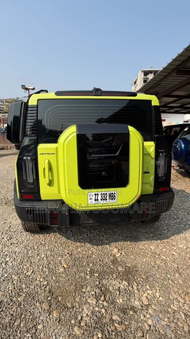 Jetour T2 2024 Jaune