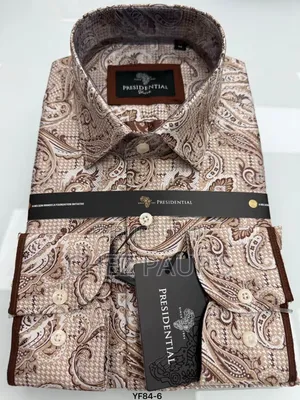 Chemise Homme PRESIDENTIAL Manches Longues Bleu Marine