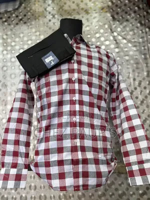 Ensemble Homme Chemise Rayée + Pantalon Gris