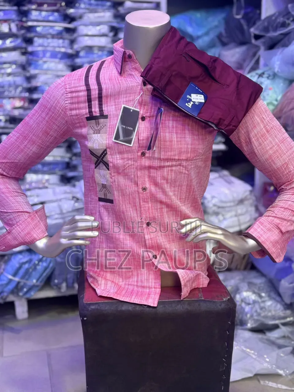 Ensemble Chemise Plus Pantalon