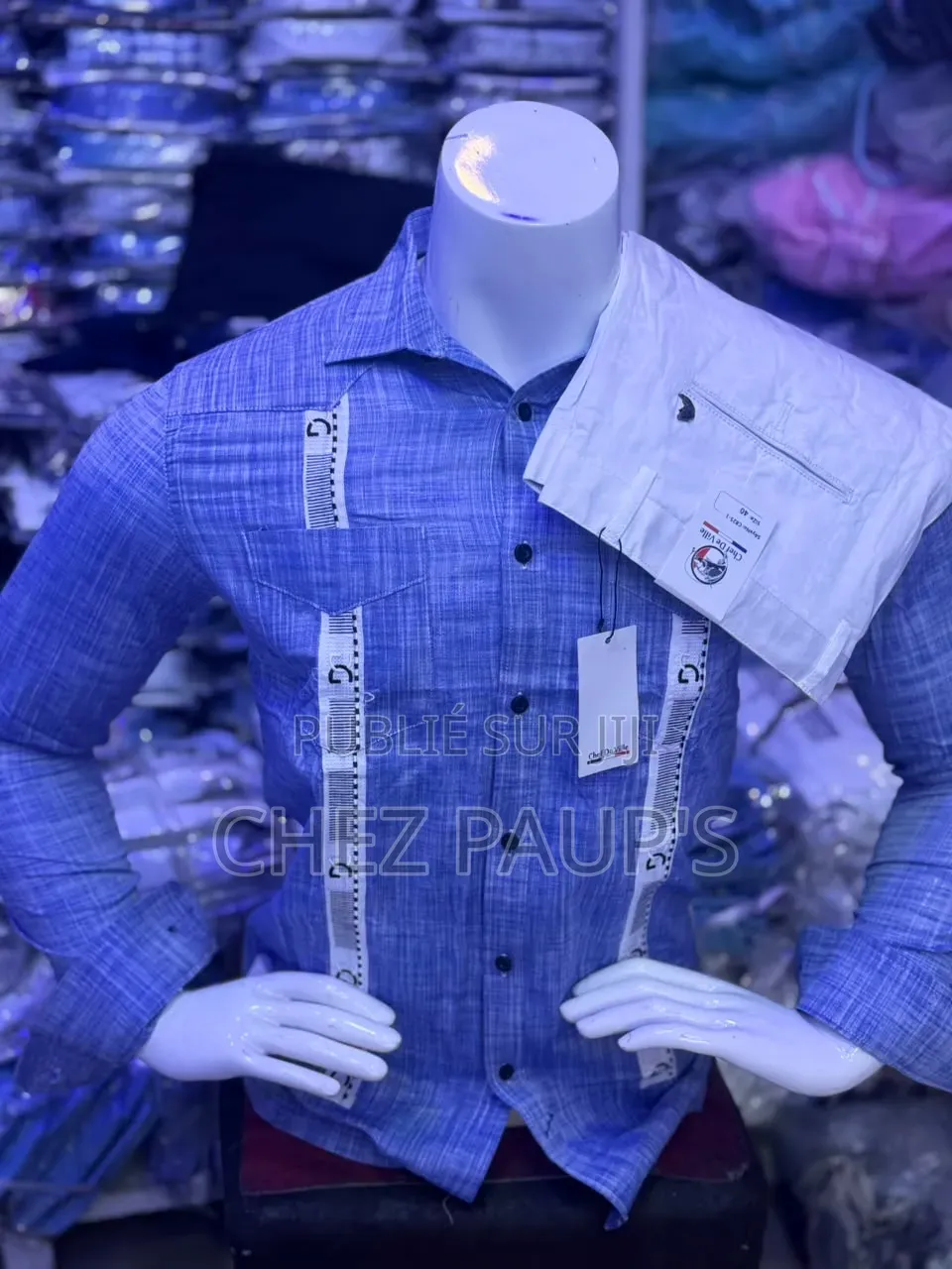 Ensemble Chemise Plus Pantalon