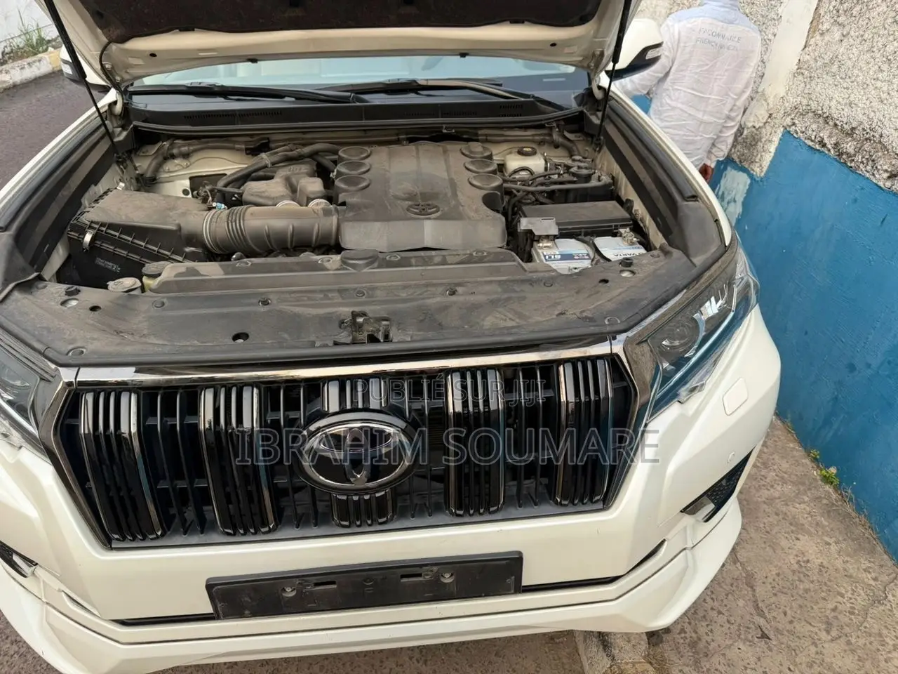 Toyota Land Cruiser Prado 2014 Blanc