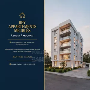 Meublé 3chbre Appartement-terrasse dans El Rey Appartements, Moungali