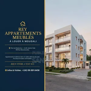 Meublé 3chbre Appartement-terrasse dans El Rey Appartements, Moungali