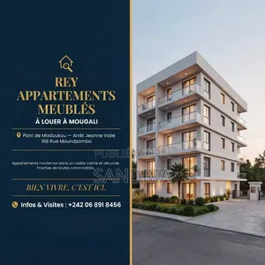 Meublé 3chbre Appartement-terrasse dans El Rey Appartements, Moungali