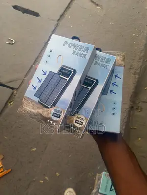 Power Bank Solaire 80000mAh - Écran Digital + Charge Rapide