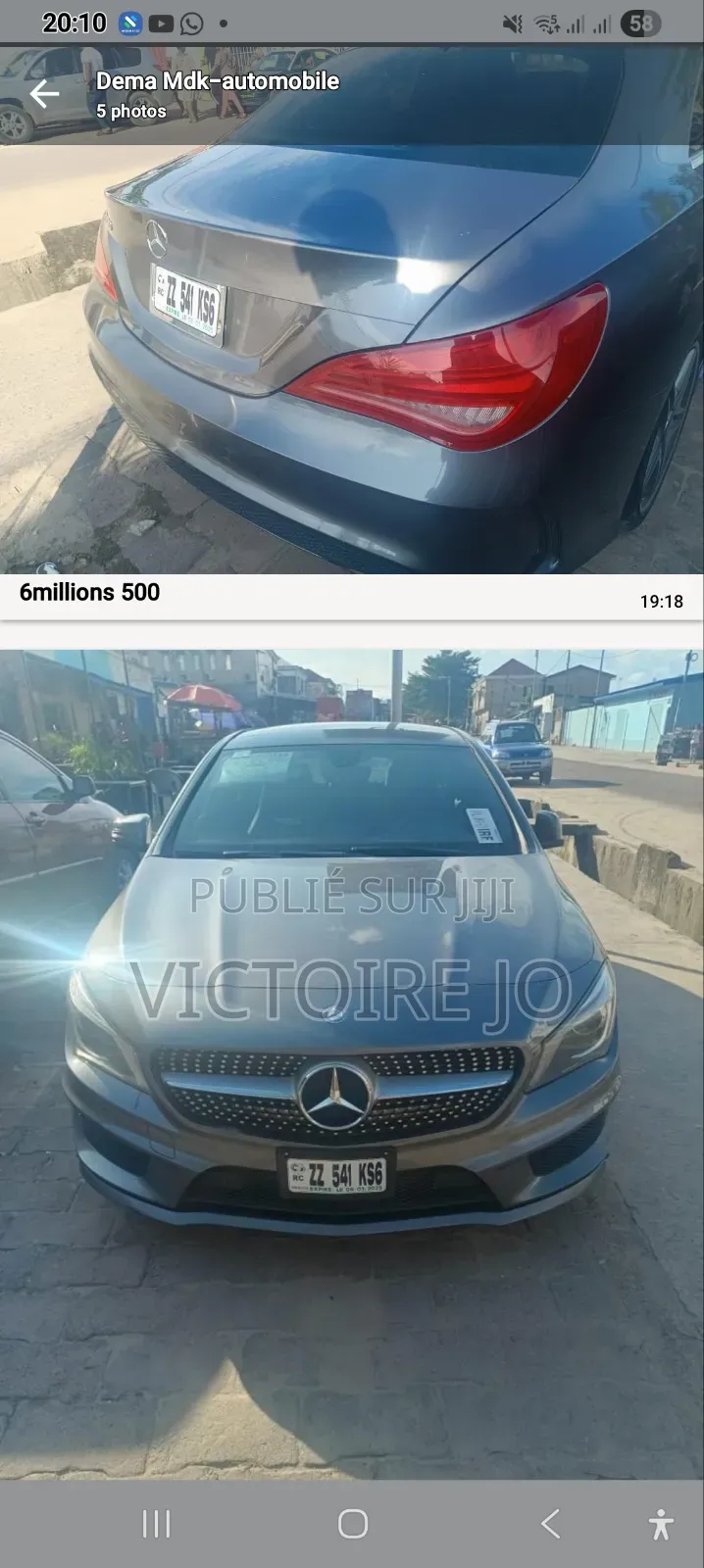 Mercedes-Benz C250 2019 Noir