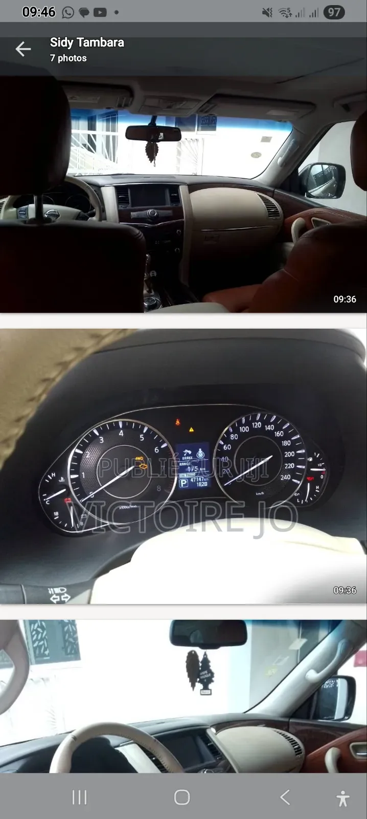 Nissan Patrol 2014 Jaune