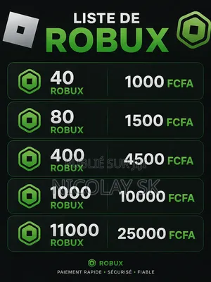 Robux en Ligne