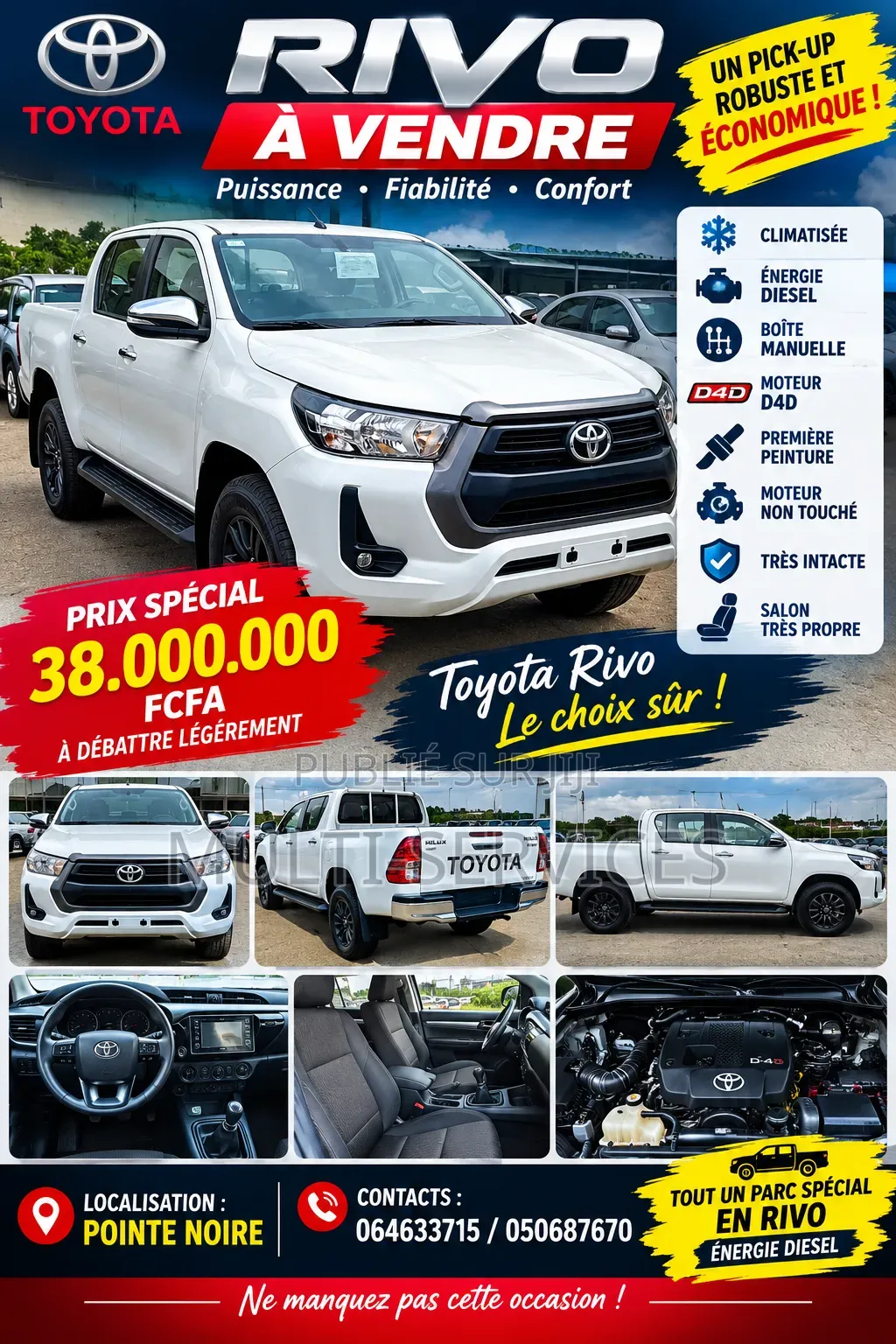 Toyota RAV4 2023 Blanc