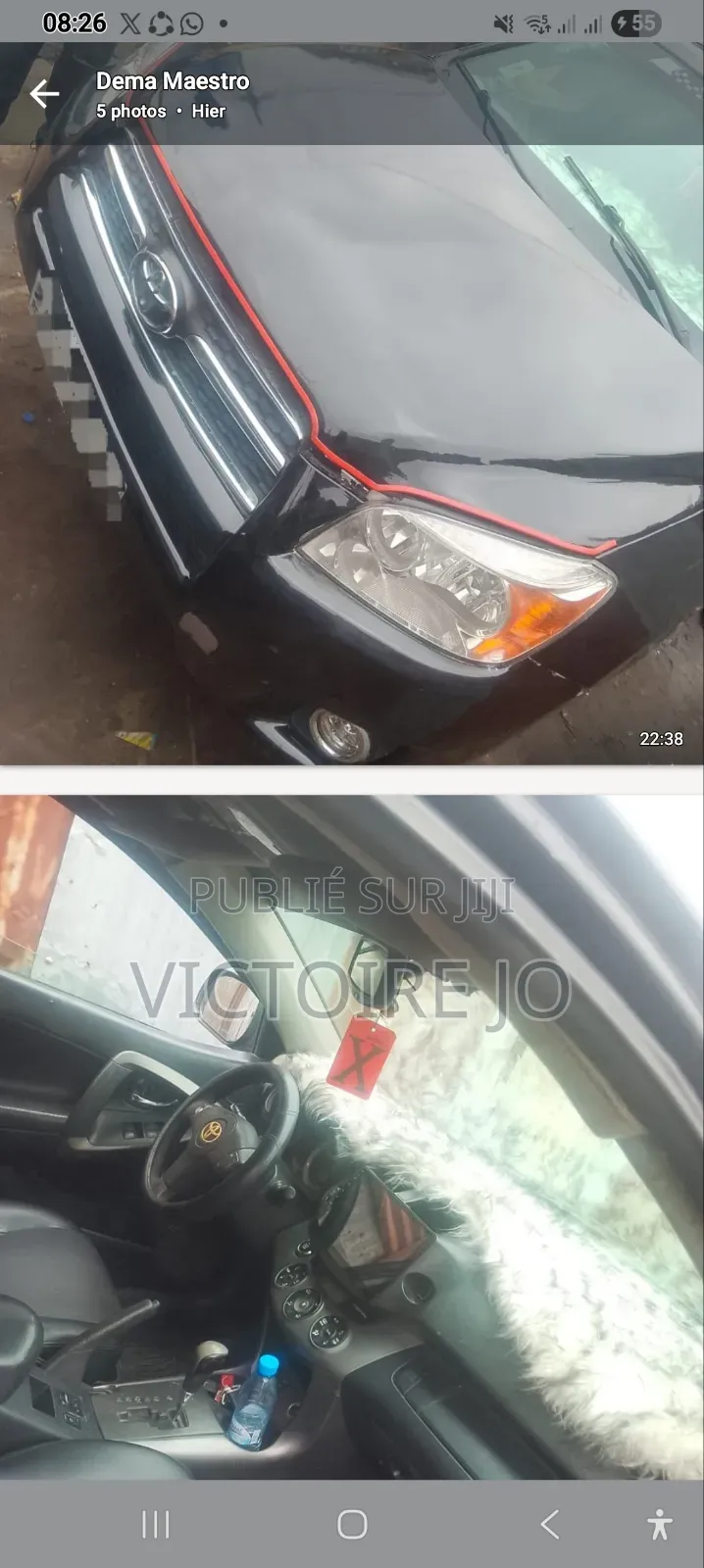 Toyota RAV4 2016 Noir