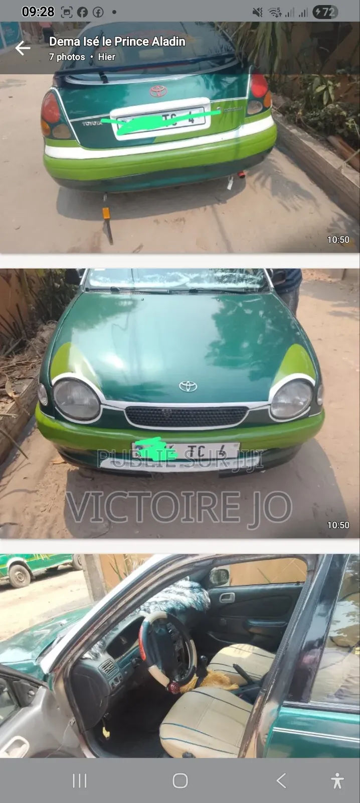 Toyota Corolla 2015 Vert
