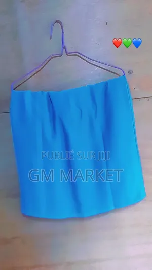Ensemble 3 Pièces Mode Française Veste + Singlet+ Jupe Avec Fonte