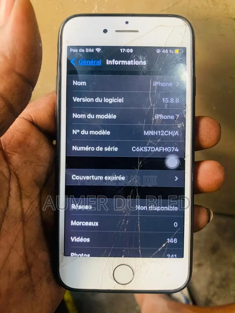 Apple iPhone 7 128 GB Or rose