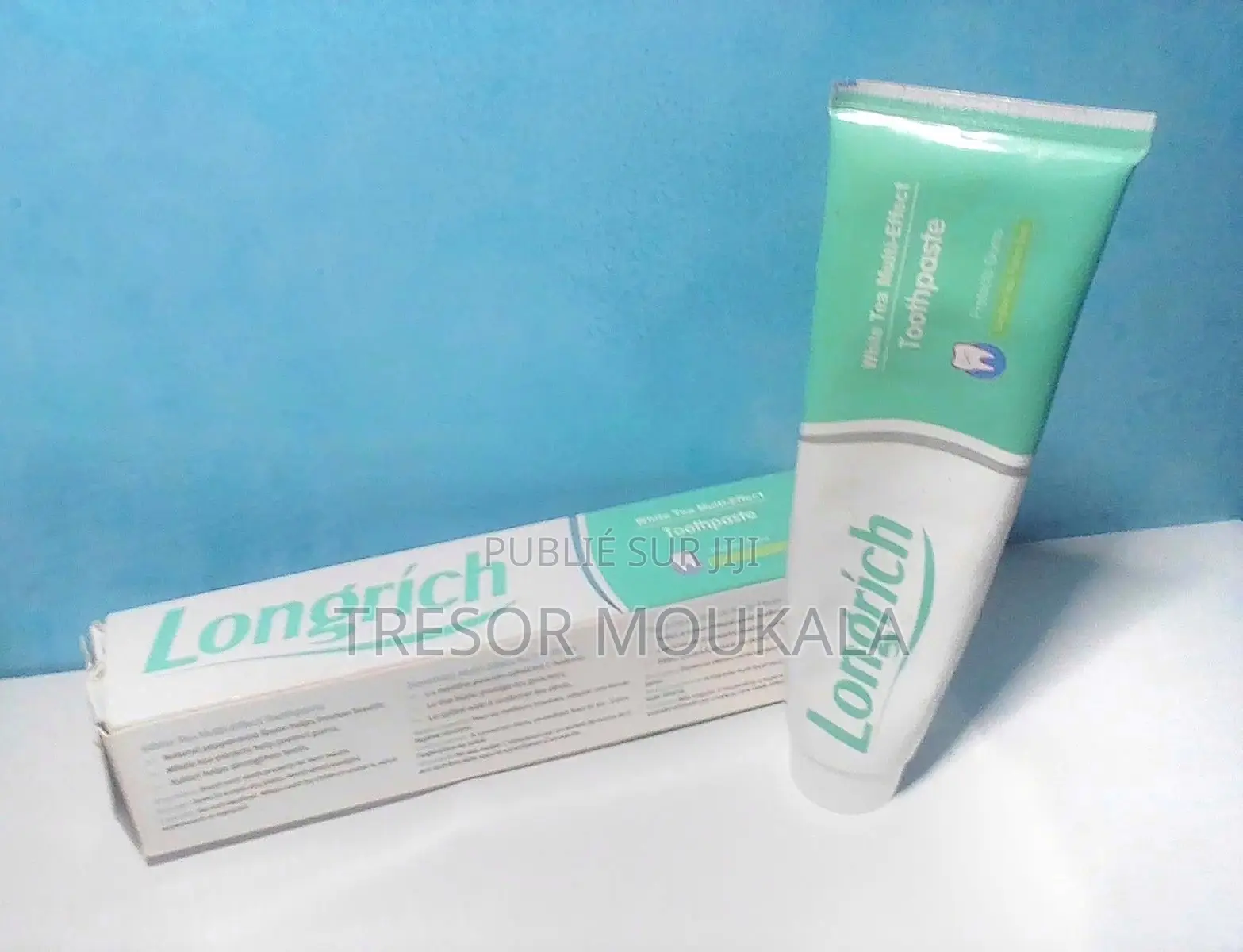Dentifrice Longrich Au Thé Blanc – Haleine Fraîche Soin Des Gencives