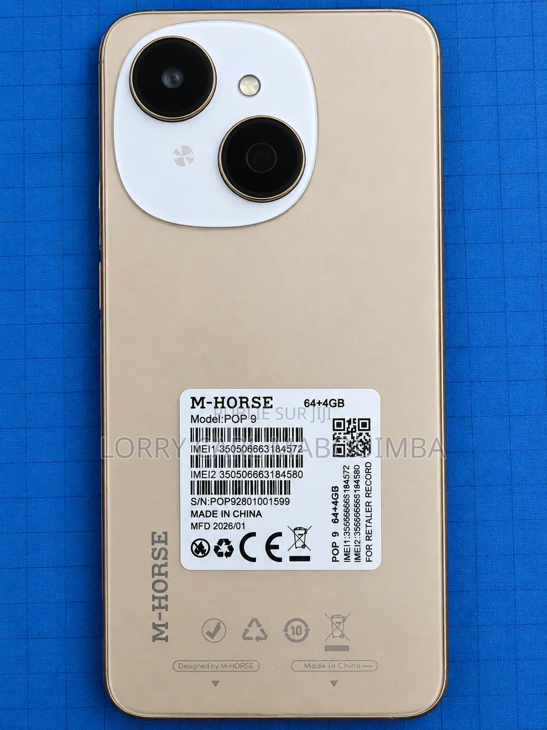 Nouveau M-Horse P9 64 GB Jaune