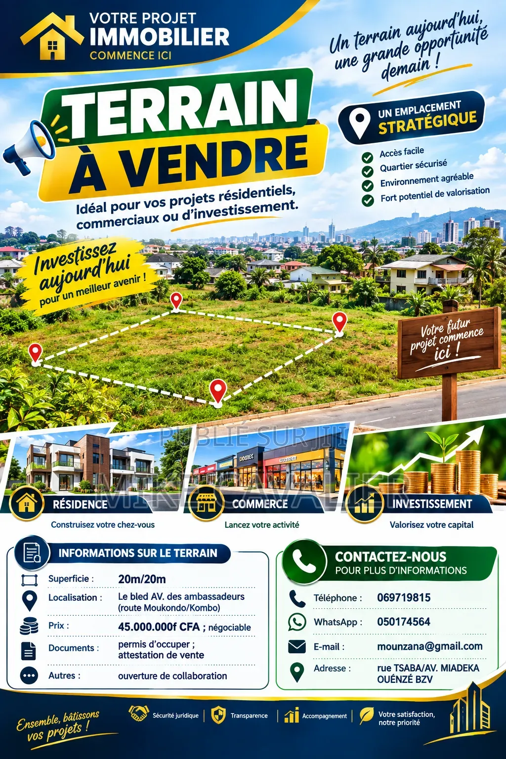 Terrain À Vendre