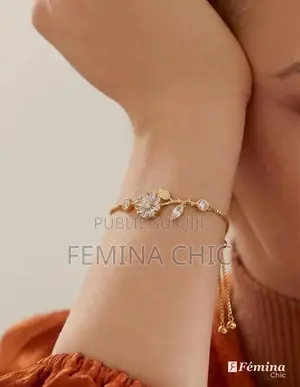 Bracelet Royal Fleur Scintillant