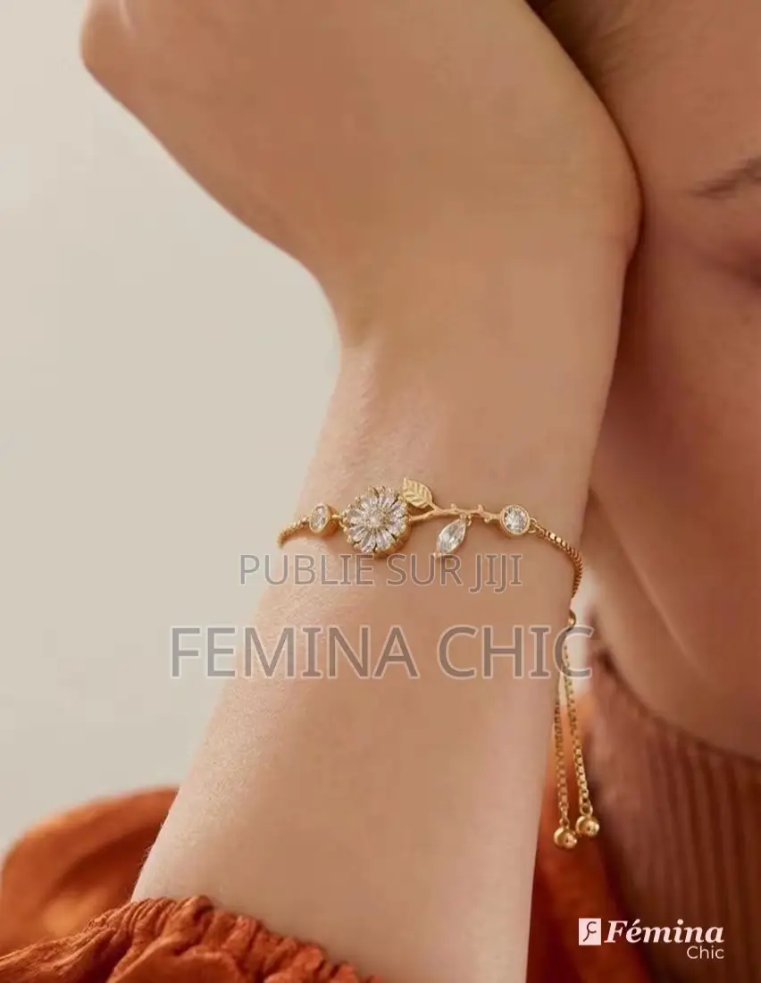 Bracelet Royal Fleur Scintillant