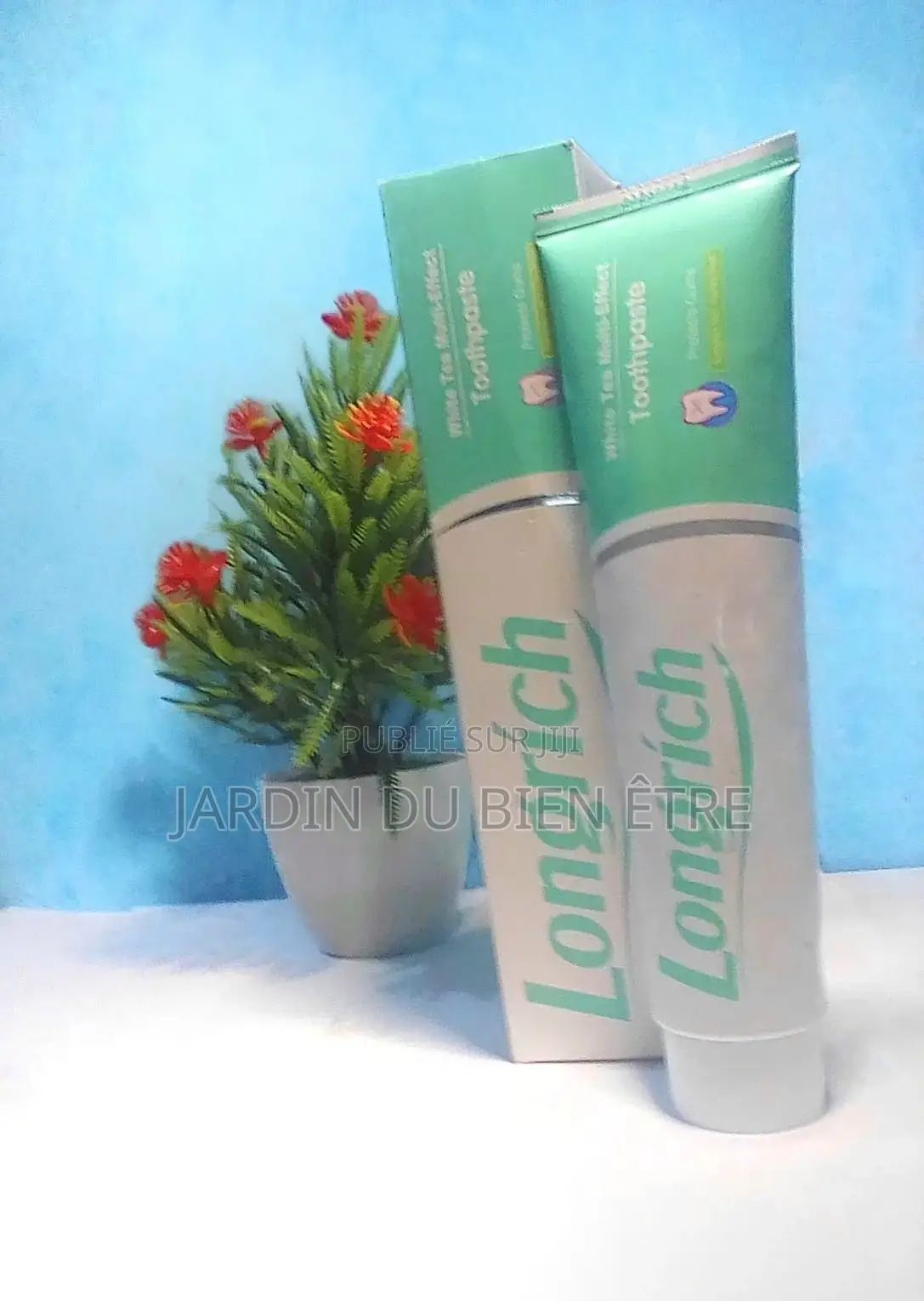 Dentifrice Longrich Au Thé Blanc – Haleine Fraîche Soin Des Gencives