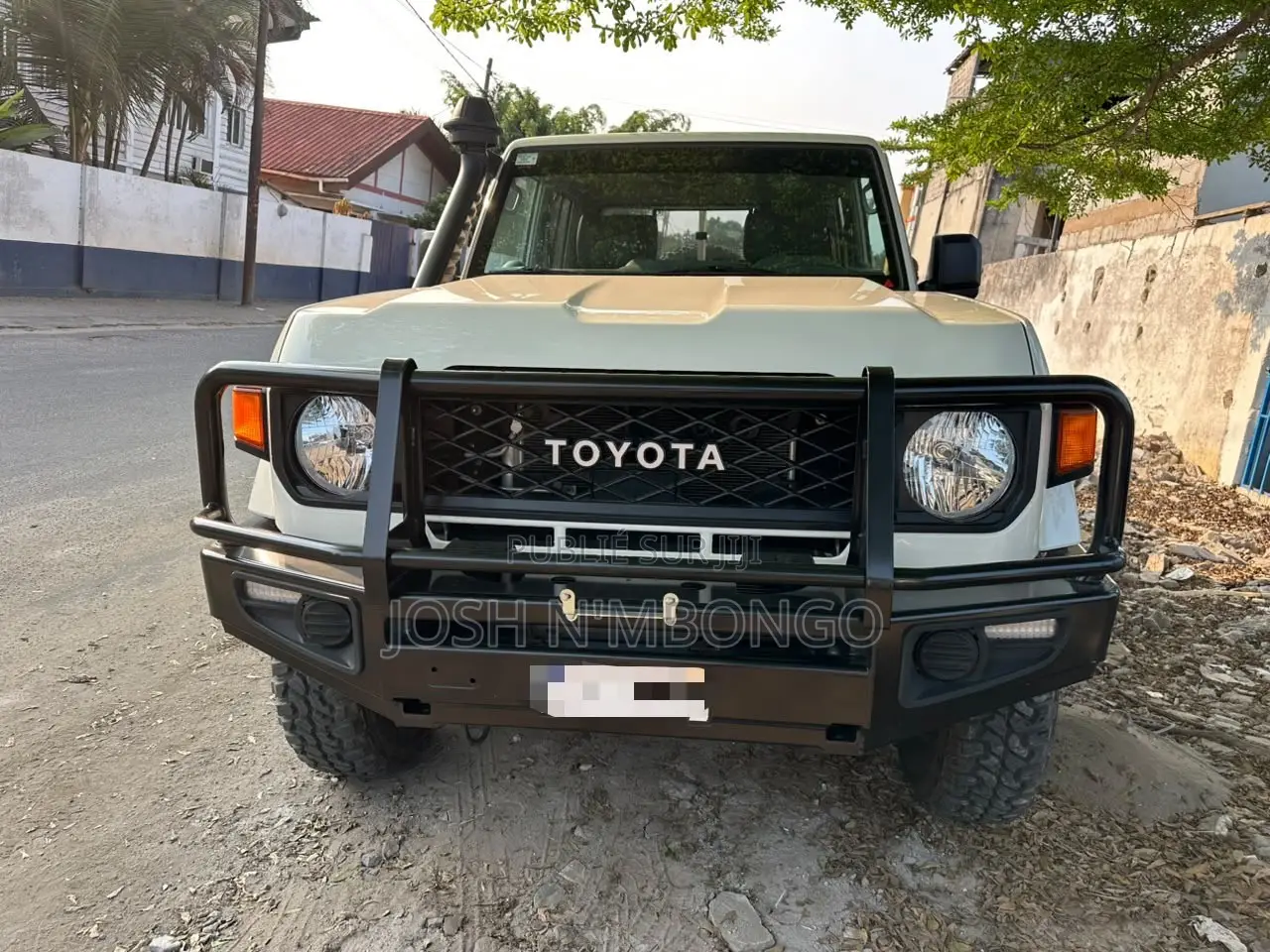 Nouveau Toyota Land Cruiser 2026 Blanc