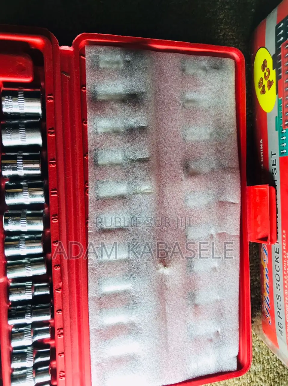 Jeu De Clés À Douille Professionnelles De 46 Pièces.