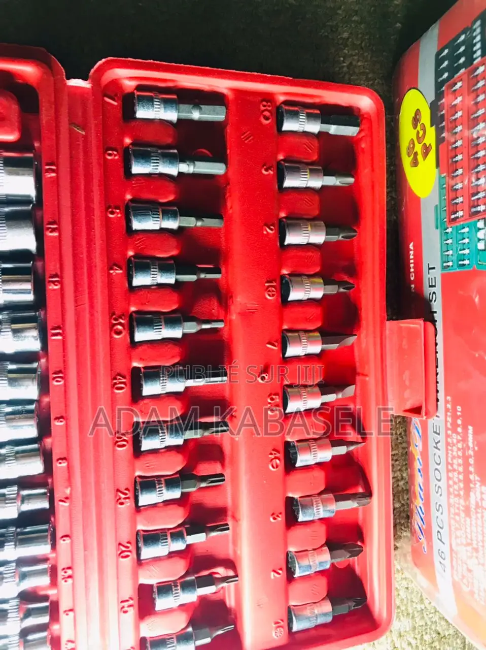 Jeu De Clés À Douille Professionnelles De 46 Pièces.