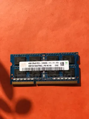 Une Barrette De Mémoire RAM Pour Ordinateur Portable