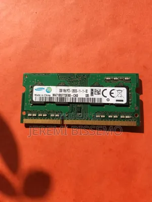 Une Barrette De Mémoire RAM Pour Ordinateur Portable