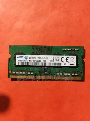 Une Barrette De Mémoire RAM Pour Ordinateur Portable
